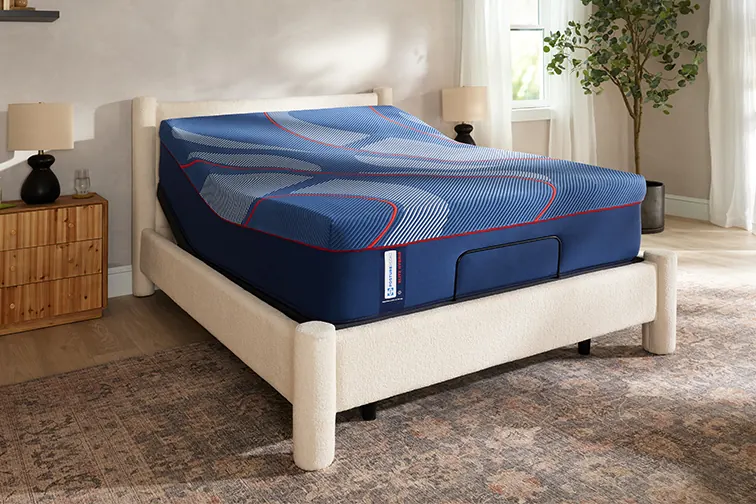 Sealy Posturepedic mattress collection on display
